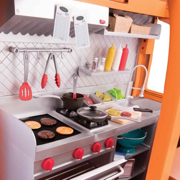 BD37475 Grill to Go Food Truck interior grill view Le3ab Store