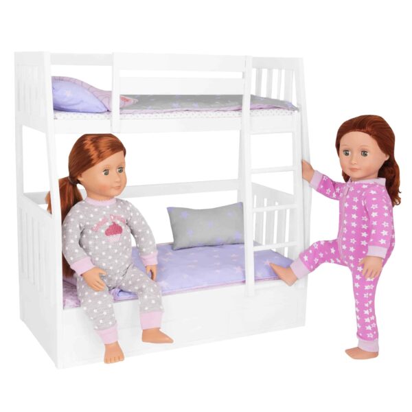 BD37881 Dream Bunks Bunk Beds for Dolls with Sia and Sabina in bed02 Le3ab Store