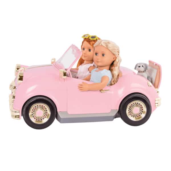 BD67051 In the Drivers Seat Retro Cruiser Pink Noa and Coral driving02 Le3ab Store