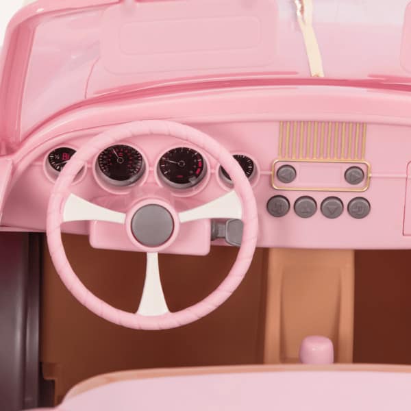 BD67051 In the Drivers Seat Retro Cruiser Pink dashboard detail03 Le3ab Store