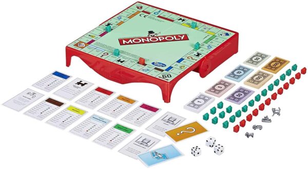Hasbro Gaming Monopoly Grab Go Game 1 Le3ab Store