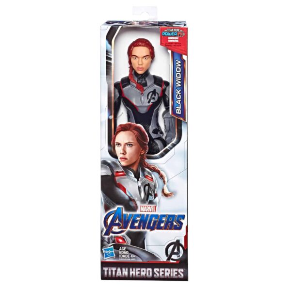Marvel Avengers Endgame Titan Hero Series Black Widow 12 Inch Action Figure 2 Le3ab Store
