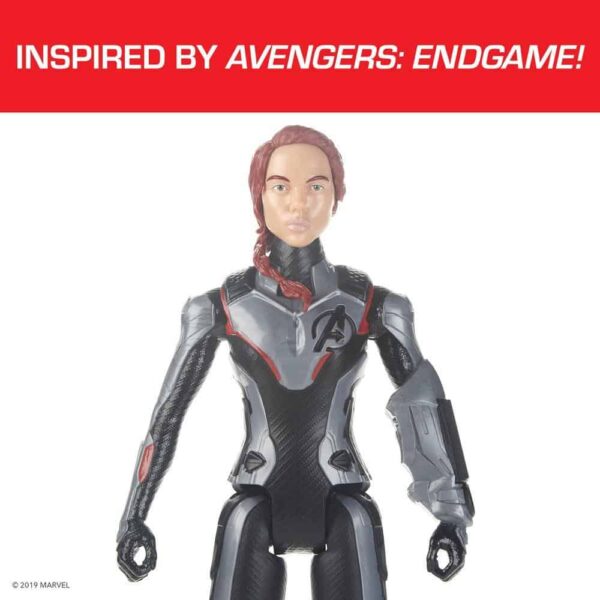 Marvel Avengers Endgame Titan Hero Series Black Widow 12 Inch Action Figure 4 Le3ab Store