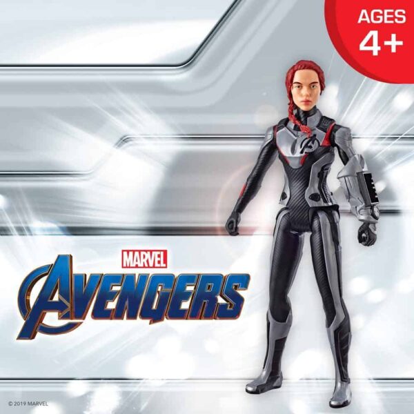 Marvel Avengers Endgame Titan Hero Series Black Widow 12 Inch Action Figure 5 Le3ab Store
