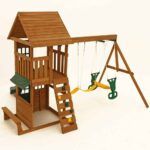 ⁦OUTDOOR PLAYSET WINDALE FORT AND SWING EN71 FSC⁩ - الصورة ⁦4⁩