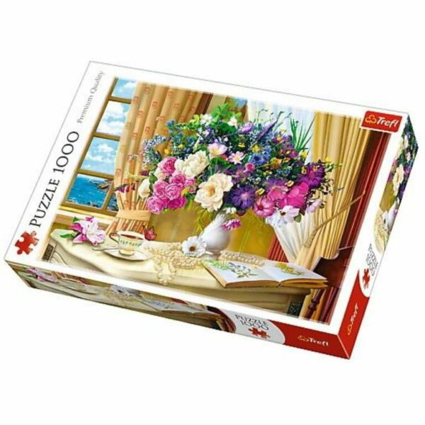 Flowers in the morning Puzzle 1000 Piece Trefl