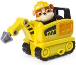 PAW Patrol Ultimate Rescue, Rubble’s Mini Jackhammer Cart with Collectible Figure 1
