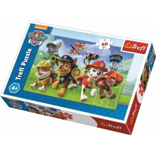 ready to action viacom paw patrol 60 parca puzzle 2 Le3ab Store