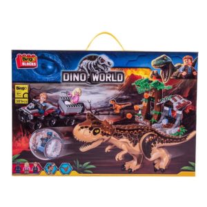 Bingo Block Dino World Medium Size 4 ASST. - Brown
