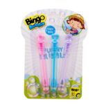 Bingo Bubble 3 Pieces Tube Blister Card colors may vary