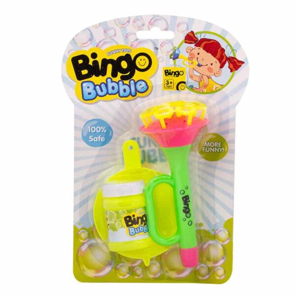 Bingo Bubble Horn Shower Bubble - Green