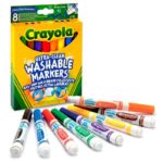 8 Ultra-Clean Washable Markers Crayola