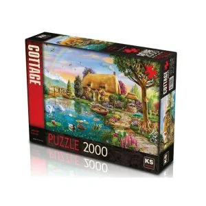 Lakeside Cottage 2000 pieces K's Games