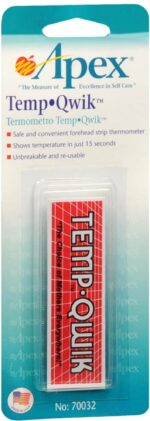 Apex Temp-Quik Forehead Strip Thermometer