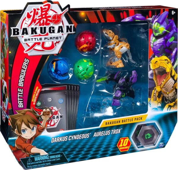 Bakugan Battle planet Bakugan Fangzor and Trox