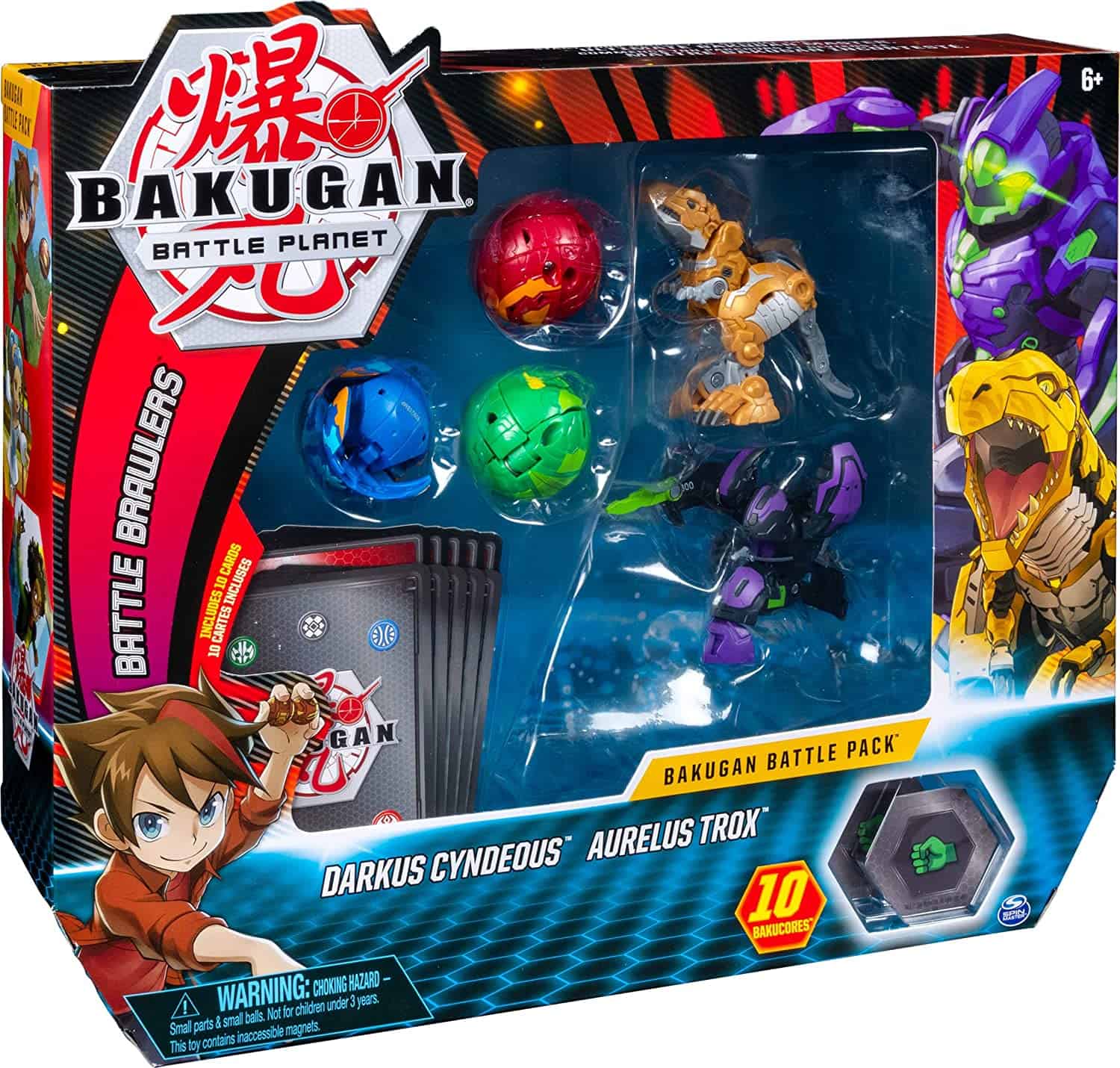 Bakugan Battle Planet Bakugan Fangzor And Trox Le3ab Store