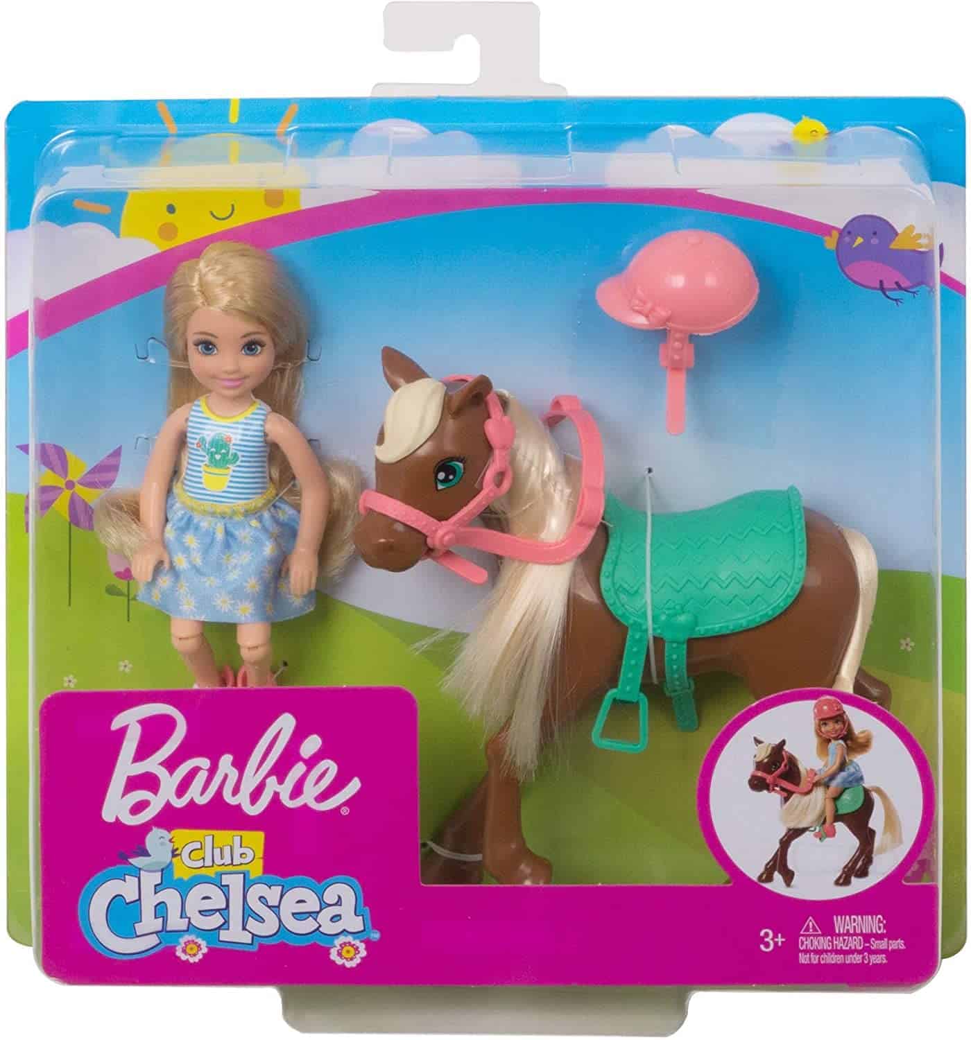 Barbie Club Chelsea Doll and Horse Le3ab Store