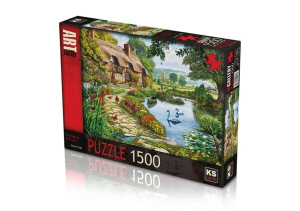 Cottage By The Lake 1500 Pieces K's Games