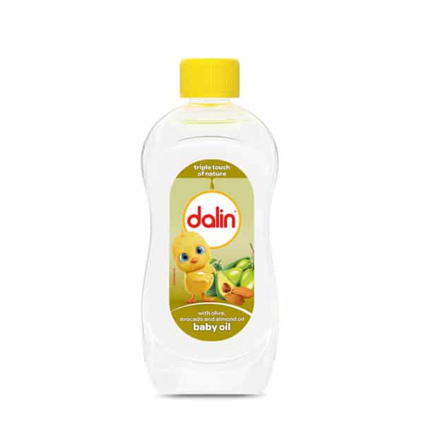 Dalin Baby Oil with Olive and Avocado and Almond Oil - 200 ml