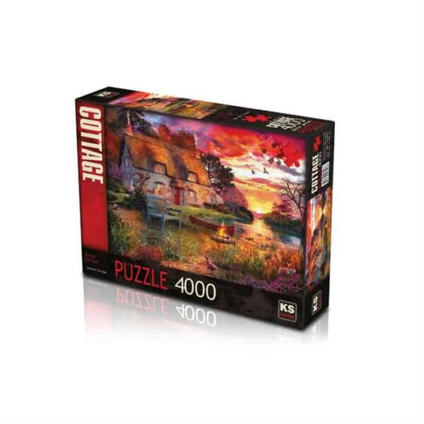 Sunset Cottage 4000 pieces K's Games