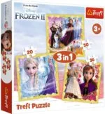 Trefl Frozen Puzzle 3in1 34847