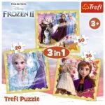 Trefl Frozen Puzzle 3in1 34847 - Image 5