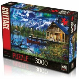 K's Games Moonlit Lake House 3000 pieces