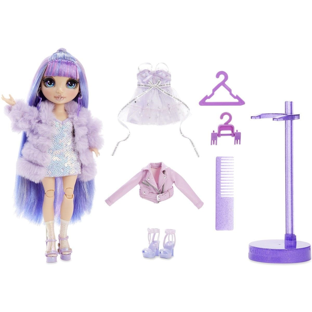 Rainbow High Violet Willow – Purple Fashion Doll with 2 Outfits Rainbow High Violet Willow – Purple Fashion Doll with 2 Outfits