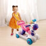 3 in 1 zebra pink scooter