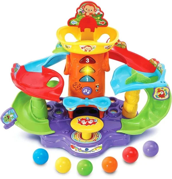 Ball Pop and Play Tower Multi Colou 1 Le3ab Store
