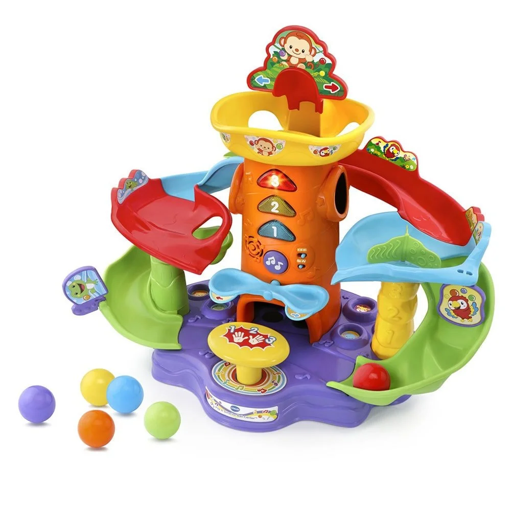 Ball Pop and Play Tower, Multi-Color Vtech - Image 3
