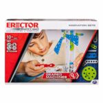 Meccano Erector, Geared Machines S.T.E.A.M. Building Kit with Moving Parts
