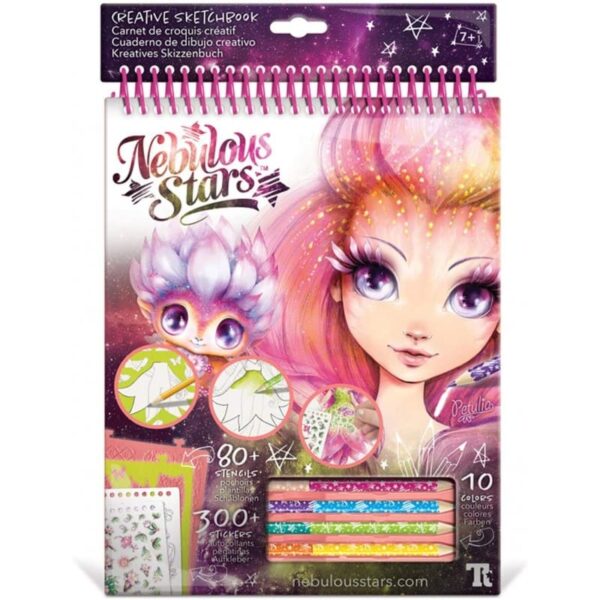 Petulia's Creative Sketchbook Nebulous Stars