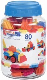 by Battat – The Official Bristle Blocks – 80 Pieces Bristle Blocks - Image 5