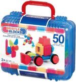 50 piece Basic builder case with handle Bristle block - Image 6