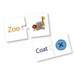 Level 1 – Reading CVC Words 27 Sturdy Cards size 14x9 cm - Fluffy Bear
