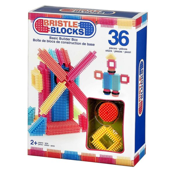 Construction Game 36 pieces Bristle Blocks
