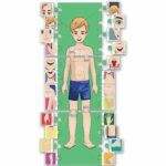My Body Parts French –  puzzle 27 pieces - Fluffy Bear