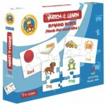 Match & Learn – Rhyming Words 18 Self Correcting Puzzle Sets - Fluffy Bear