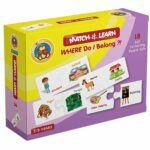 Match & Learn – Where do i belong 18 Self Correcting Puzzle Sets - Fluffy Bear