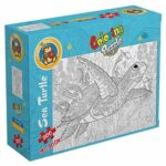 Sea Turtle Coloring Puzzle 300 pieces - Fluffy Bear