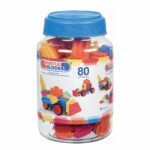 by Battat – The Official Bristle Blocks – 80 Pieces Bristle Blocks