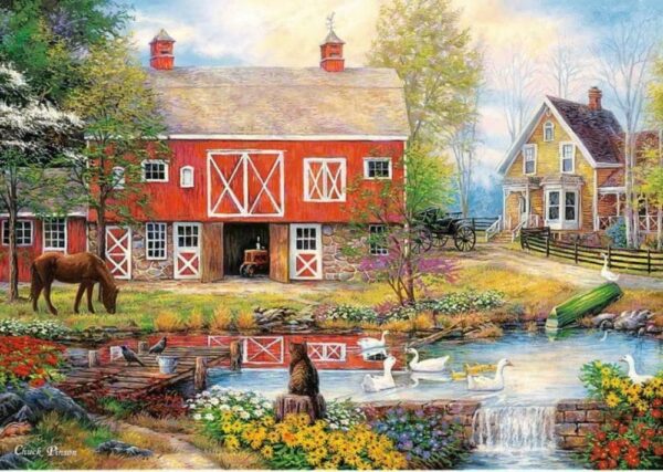 Chuck Pinson. Countryside Life Puzzle 2000 pieces Trefl