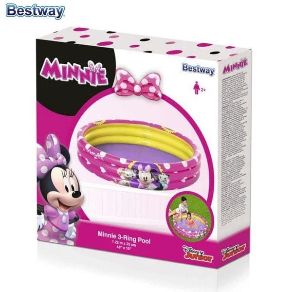 Minnie 3-Ring Pool 1.22m x 25 cm Bestway - Image 4