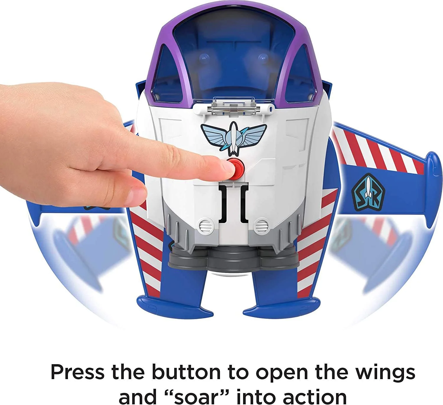 Imaginext  Pixar Toy Story Buzz Lightyear Space Mission Playset Disney - Image 4