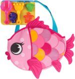 Stephen Joseph Beach Tote, Pink Fish