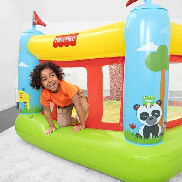 bestway 93553 fisher price bouncestatic children s home and garden inflatable hopper 6 Le3ab Store
