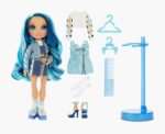Skyler Bradshaw – Blue Fashion Doll with 2 Outfits Rainbow High - Image 4