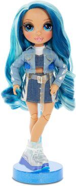 Skyler Bradshaw – Blue Fashion Doll with 2 Outfits Rainbow High - Image 3