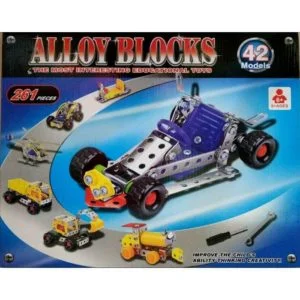 Alloy Blocks with 42 Models and 261 PCS